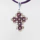 Small Cross - Arabella-Purple Suedine - 2